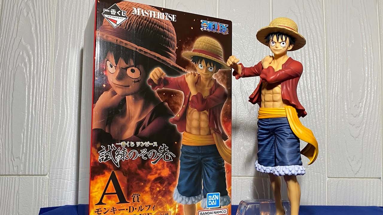 Unboxing Ichiban Kuji One Piece Beyond the Trials -Prize A Monkey D. Luffy-