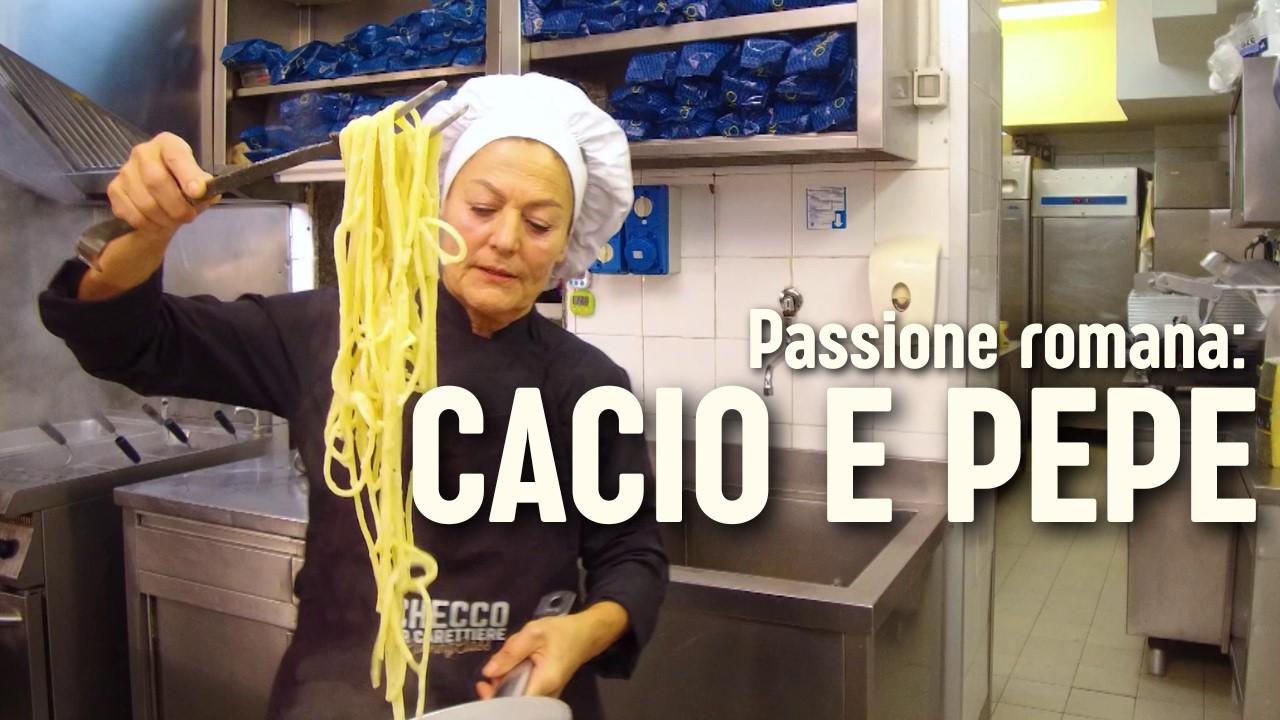 L'unico segreto della cacio e pepe svelato da Stefania di Checco er Carettiere