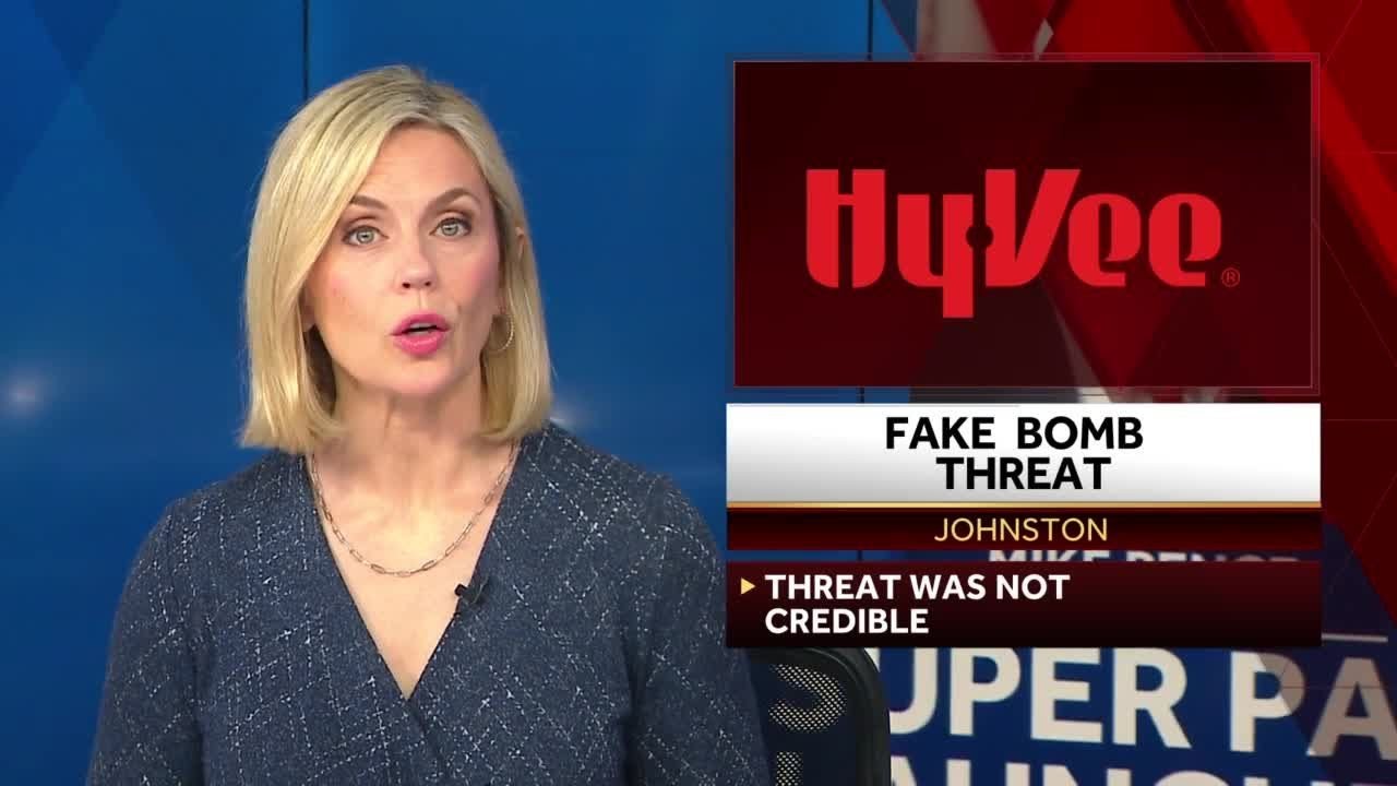 Fake bomb threat reported at multiple area Hy-Vee stores