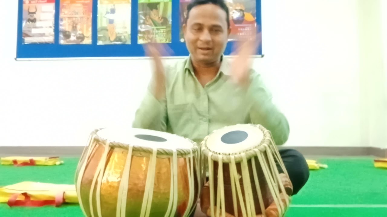 Jhumara taal ka thah dugun tigun and chougun= झूमरा ताल का ठाह दुगुन तिगुन और चौगुन