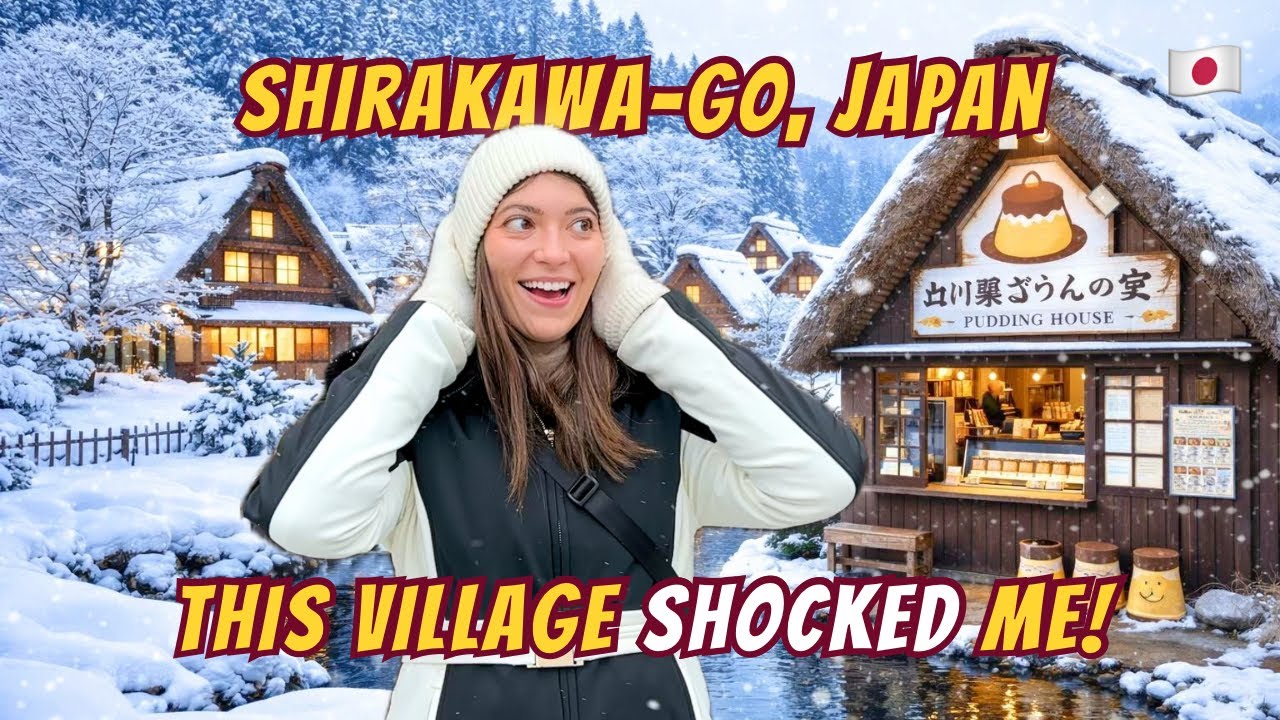  I Never Expected Rural Japan to Look Like THIS 🇯🇵 (Shirakawa‑go Blew My Mind) 
