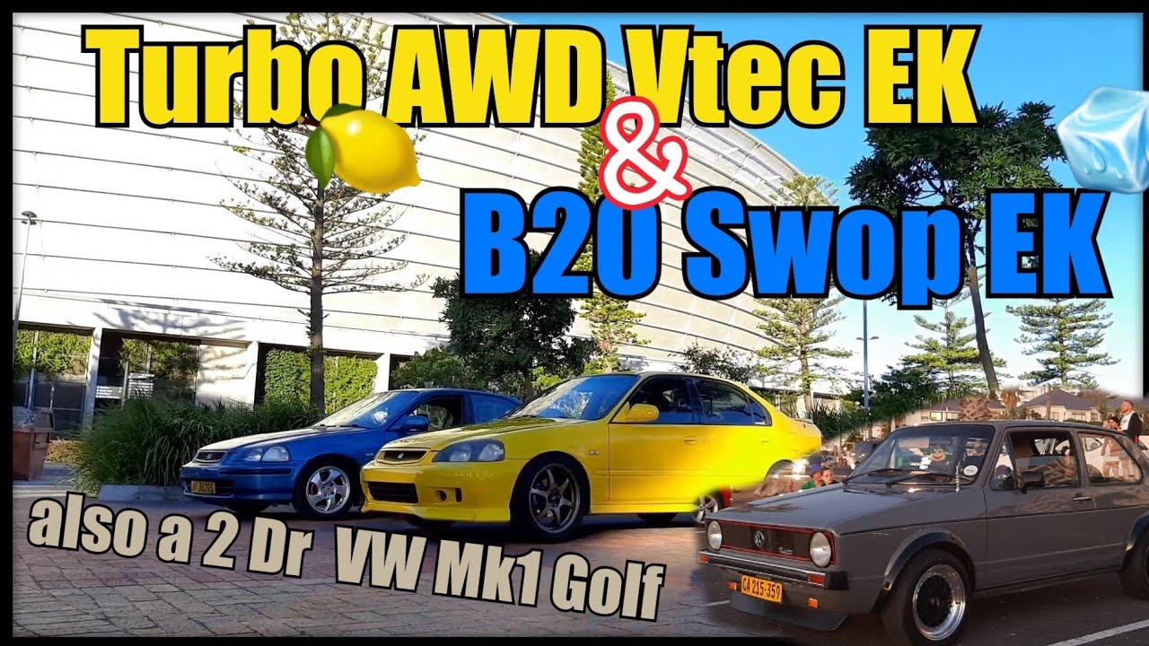 Im starting to get this Honda thing, AWD Turbo Vtec & a B20 Swopped EK