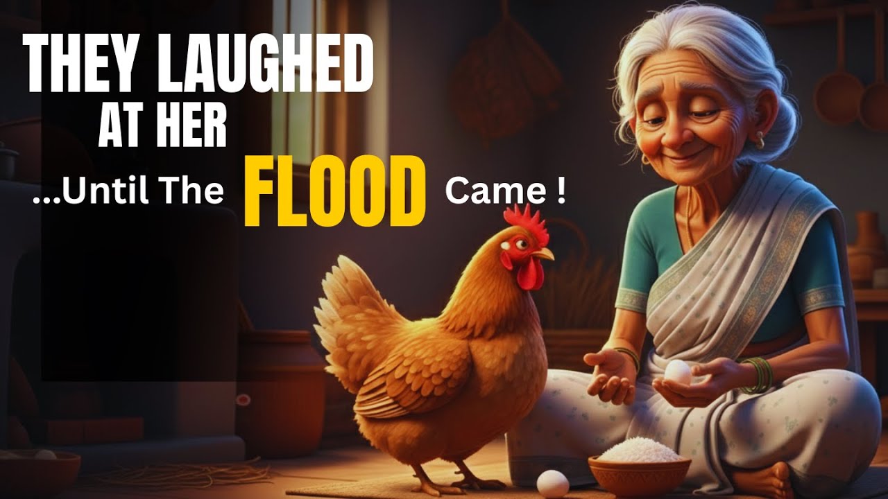 Everyone Laughed at Her One Hen… Until the Flood Came | A Powerful Life Lesson