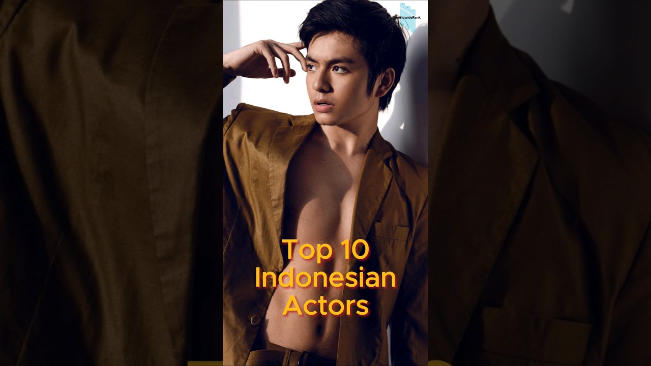 Top 10 Indonesian Actors #shorts #anggayunanda #top10 #indonesia #actor