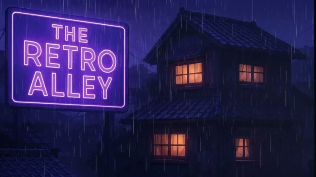 ☔ The Retro Alley &ndash; Cozy Lofi Beats Under Neon Rain