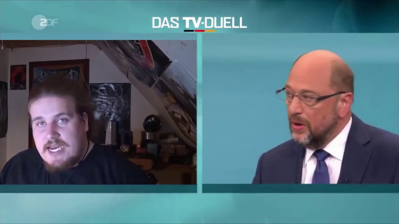 Drachenlord Kanzlerduell 2017 - Drachenlord vs Martin Schulz - Politik