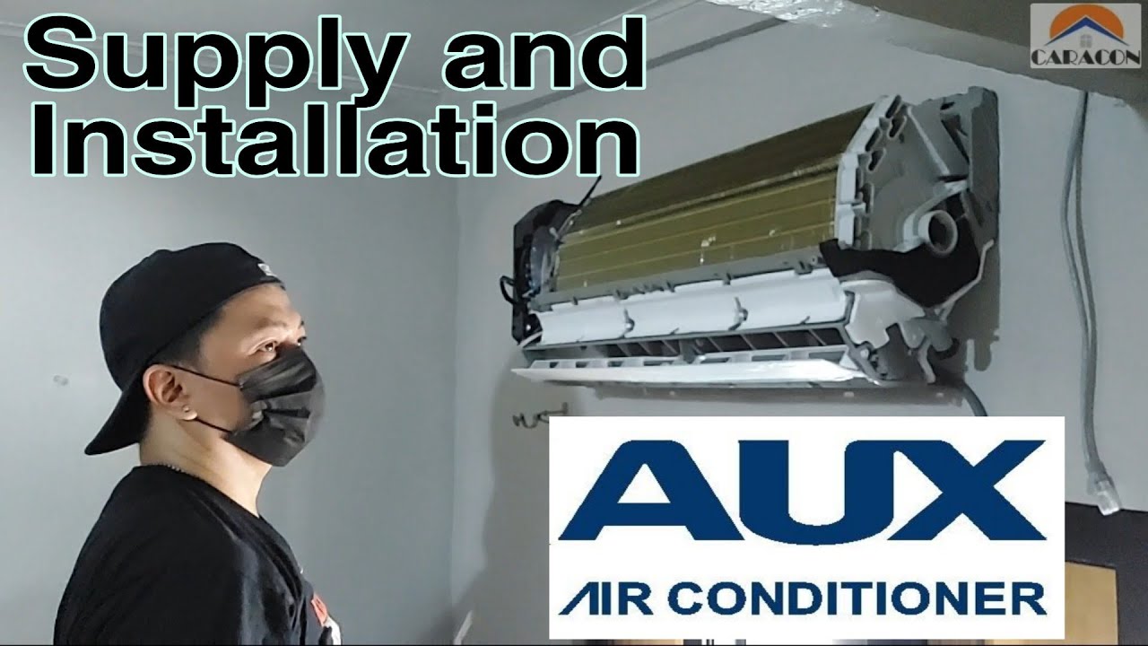 Supply and install 1HP AUX Inverter aircon unit
