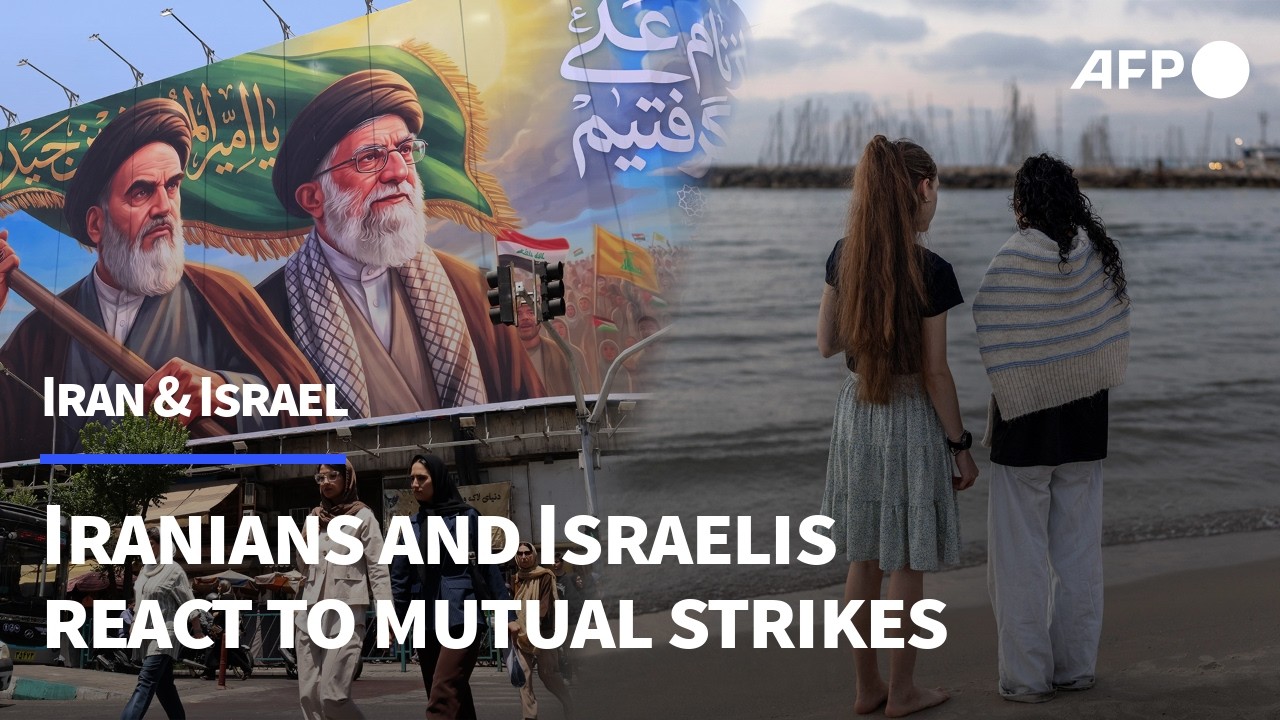 &lsquo;Nothing is clear&rsquo; say people in Iran and Israel after overnight missile strikes | AFP