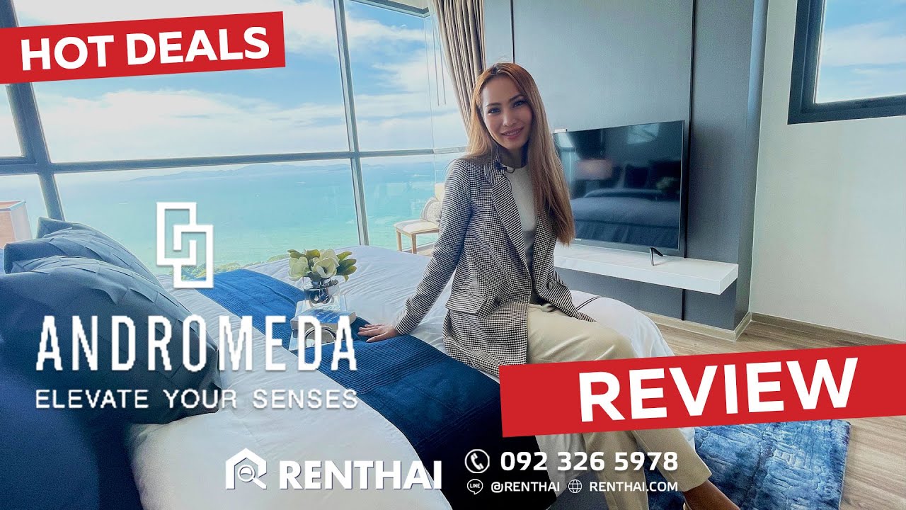 Andromeda Pattaya รีวิว คอนโดแอนโดรเมดา พัทยา ใกล้หาดโคซี่บีช ส่วนกลางจัดเต็ม, ห้องพักสุดหรู