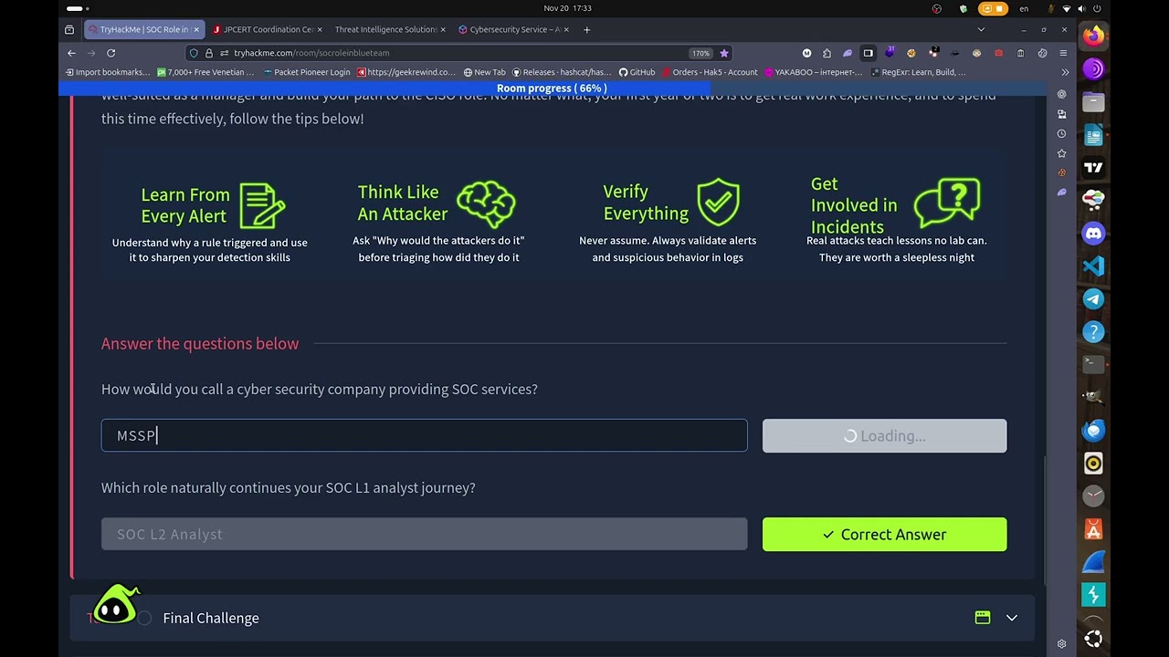 SOC Role in Blue Team TryHackMe WalkThrough