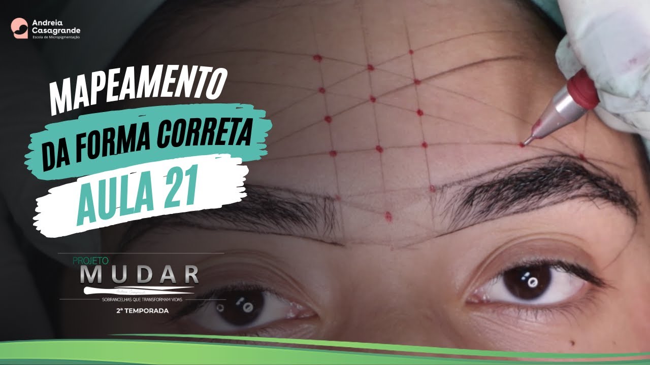 DESIGN DE SOBRANCELHAS 2ª TEMP. | Mapeamento correto para sobrancelhas