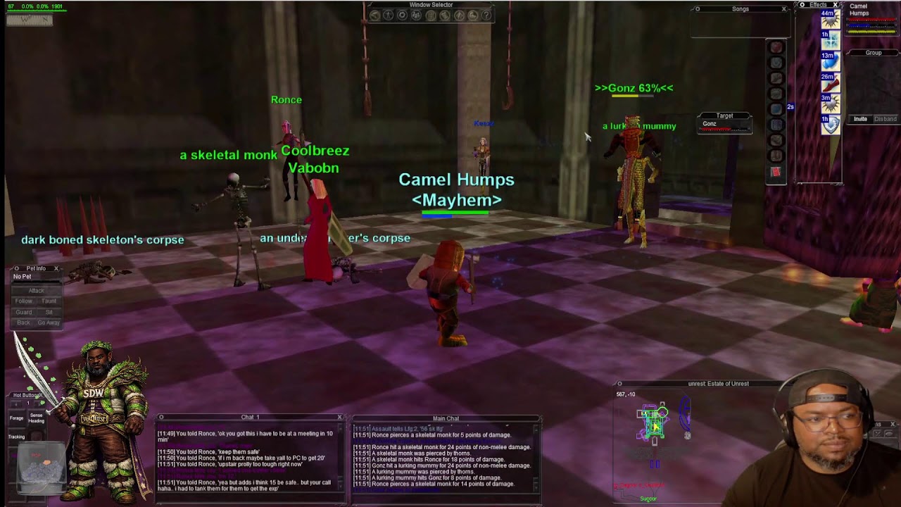 Greater Fay Dark Party 🌿🎶 | Camel Humps Helps Newcomers & Drops the Sw33t D Willy Album in Quarm