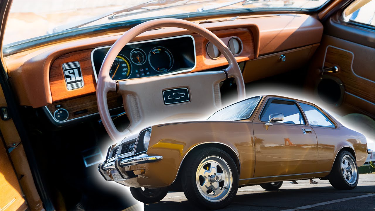 CHEVROLET CHEVETTE 1978 INTERIOR MONOCROMÁTICO E RODAS FORJADAS WELD