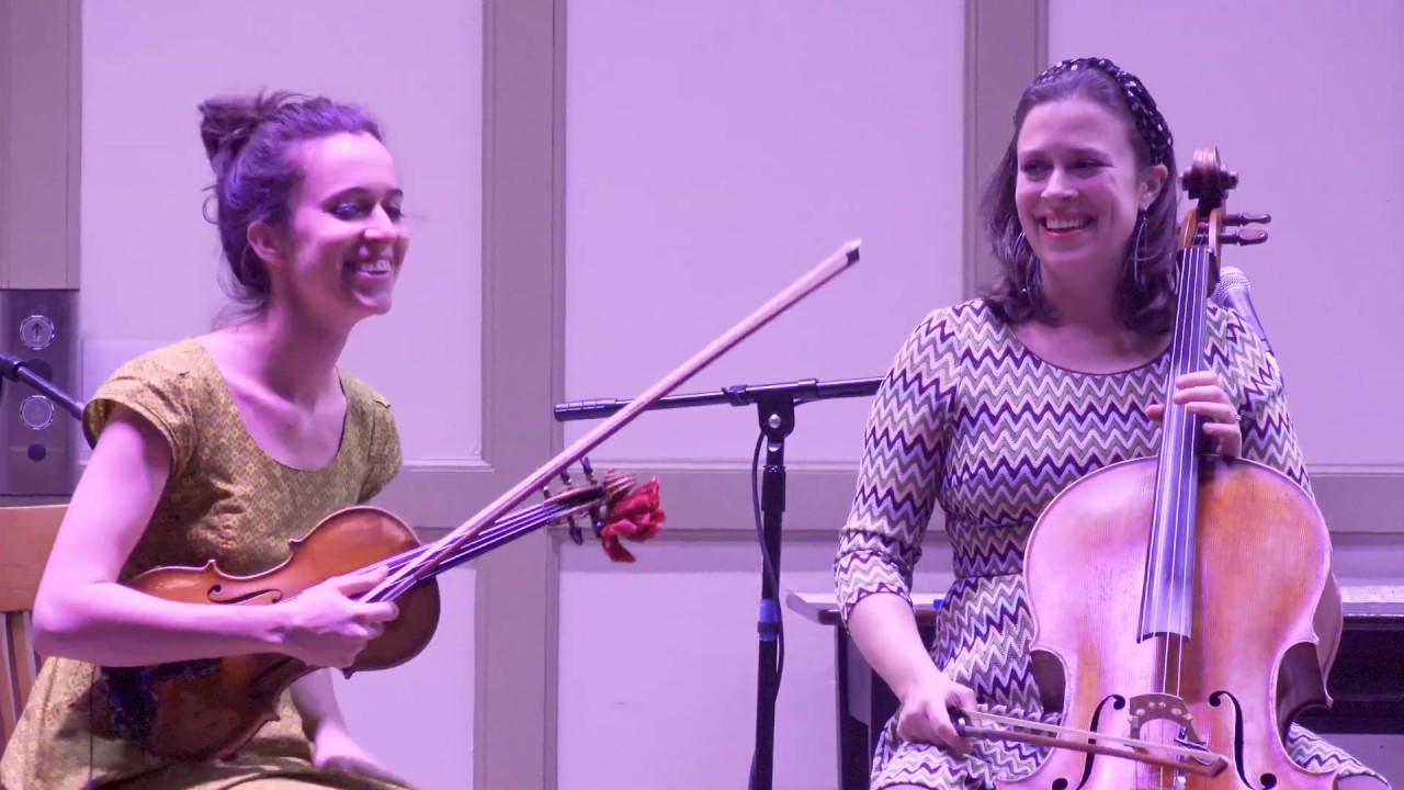 Brittany Haas, Natalie Haas, and Yann Falquet 