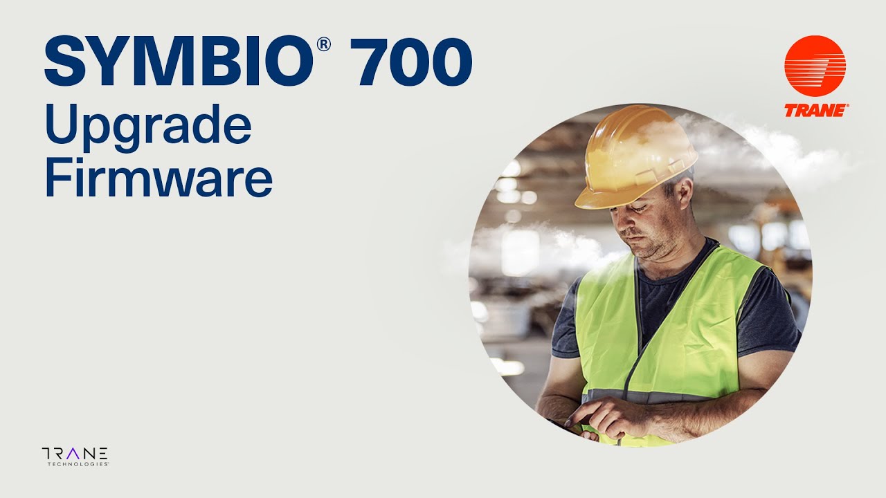 Symbio® Service & Installation App: Upgrading Firmware
