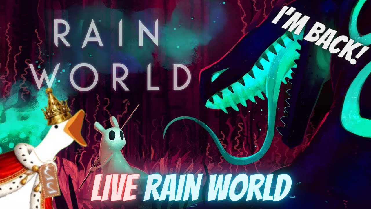Playing a game about a wet planet! | Rain World | !discord !soop