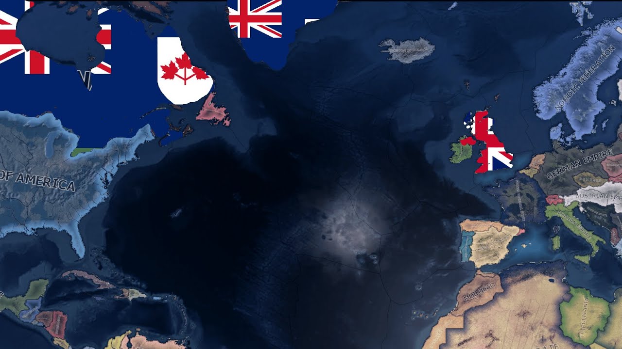 The Kingdom of Canada reclaims the Home Isles in Kaiserredux! (HOI4 timelapse!)