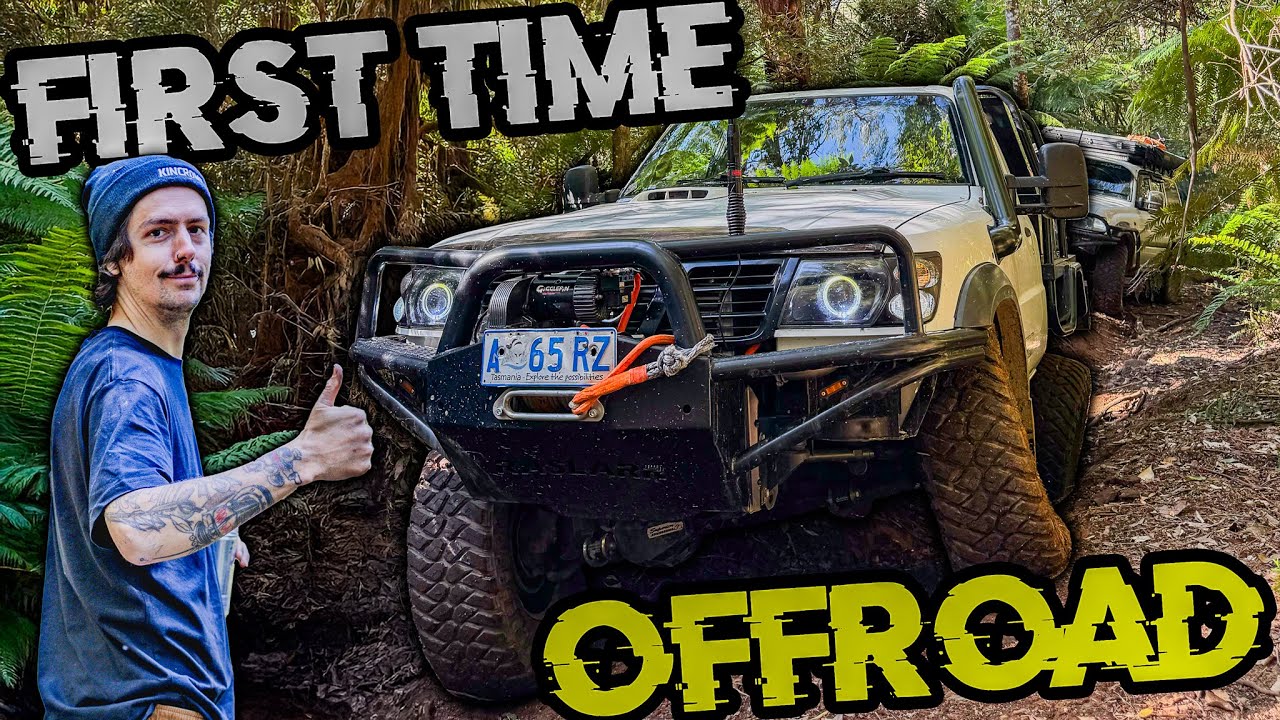 JEEP TRACK in my GU PATROL TOUGH TOURER