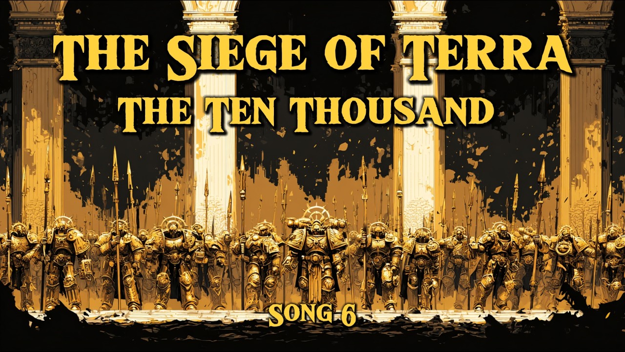 Adeptus Custodes: THE TEN THOUSAND | Epic WH40K Power Metal | The Siege of Terra 6