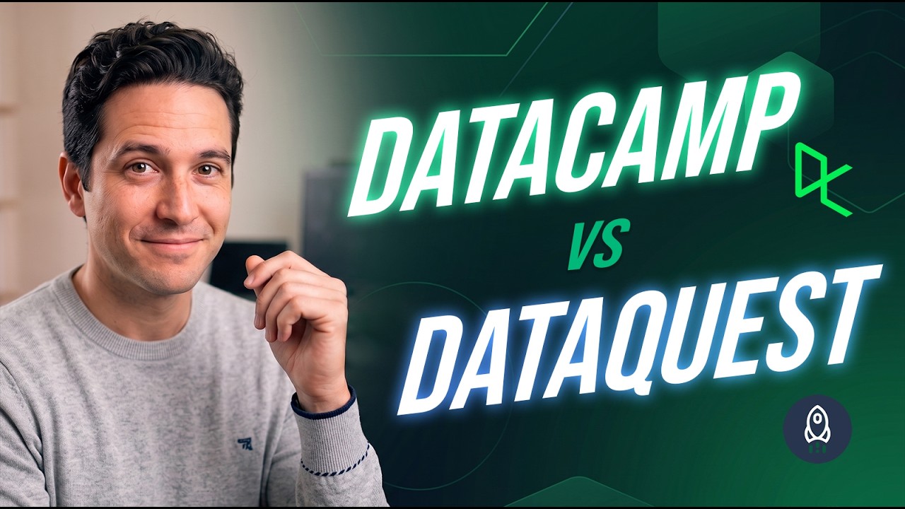 DataCamp против Dataquest 2026: я протестировал оба сервиса. Моё честное мнение