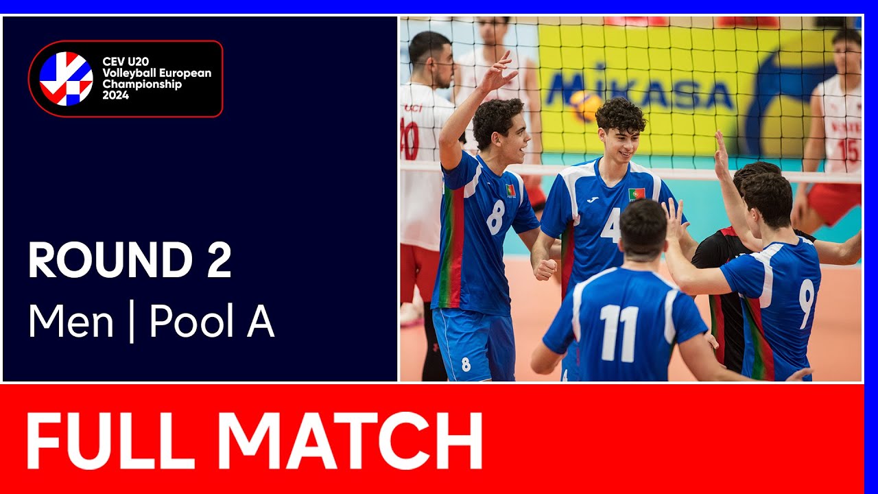 Full Match | Portugal vs. Türkiye | CEV U20 Volleyball European Championship 2024