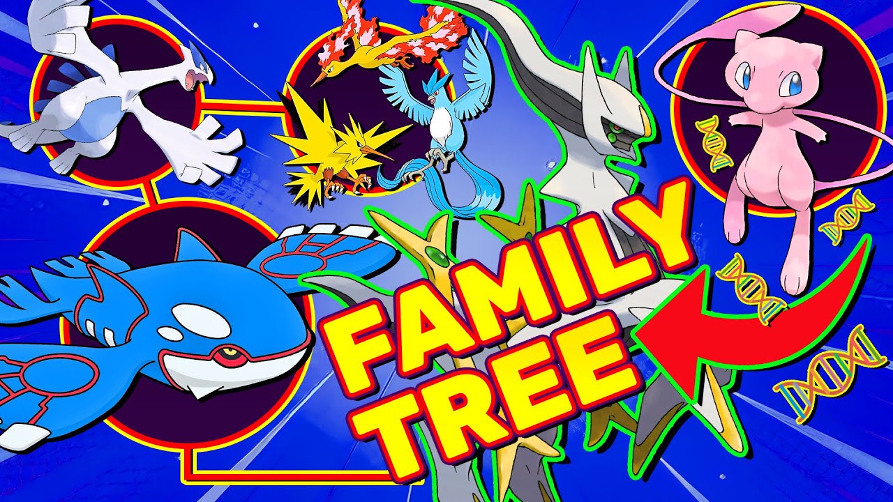 The COMPLETE Legendary Pokémon Family Tree