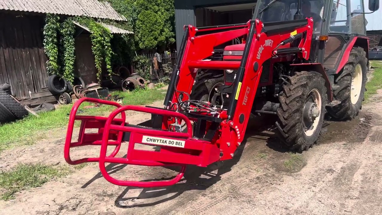 Dzwoń 536158029: Nowy nabytek Ładowacz czołowy Tur -4.2WOŁ-MET 1500kg  Zetor 7245