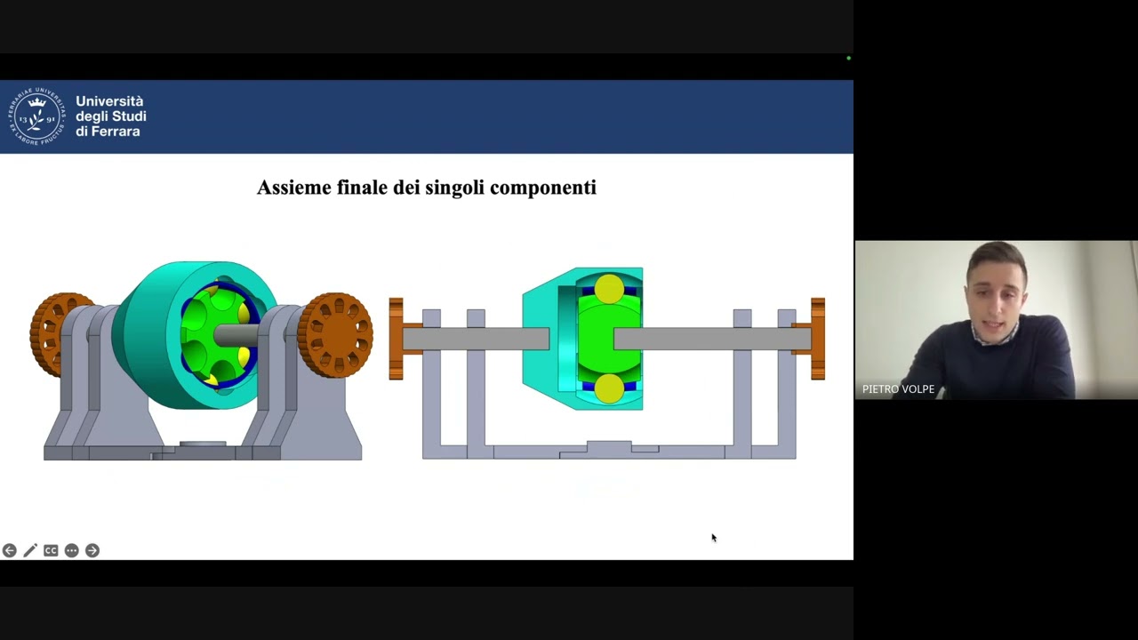 Disegno e realizzazione mediante stampa 3D di un modello didattico di un giunto omocinetico Rzeppa