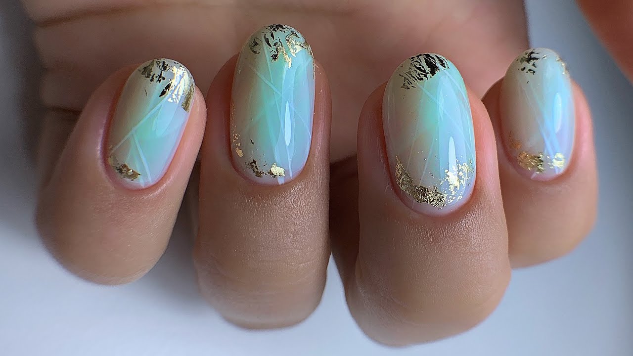 Diseño muy esperado 💚 | manicura rusa en mis manos