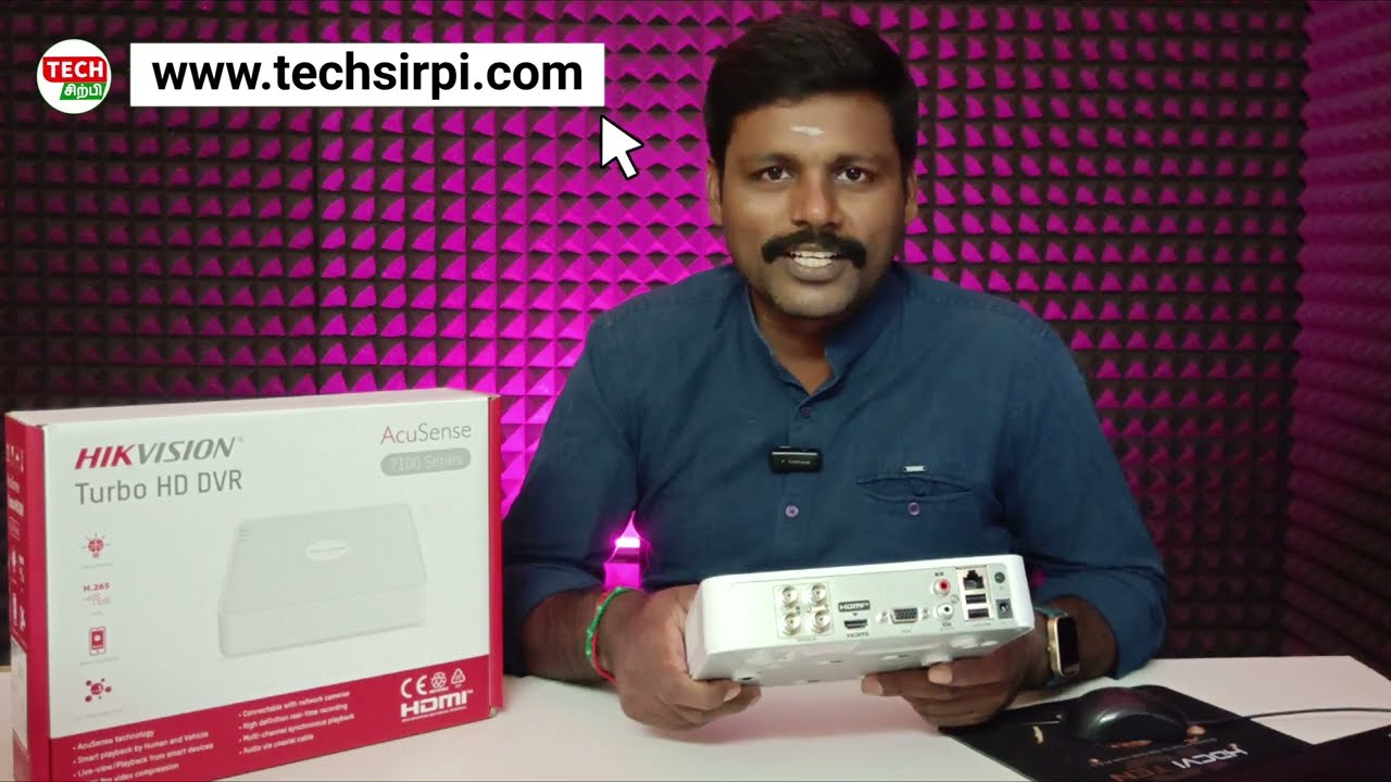 HIKVISION DS-7104HQHI-M1/S DVR START-UP | DVR FULL FUTURE | TECH SIRPI