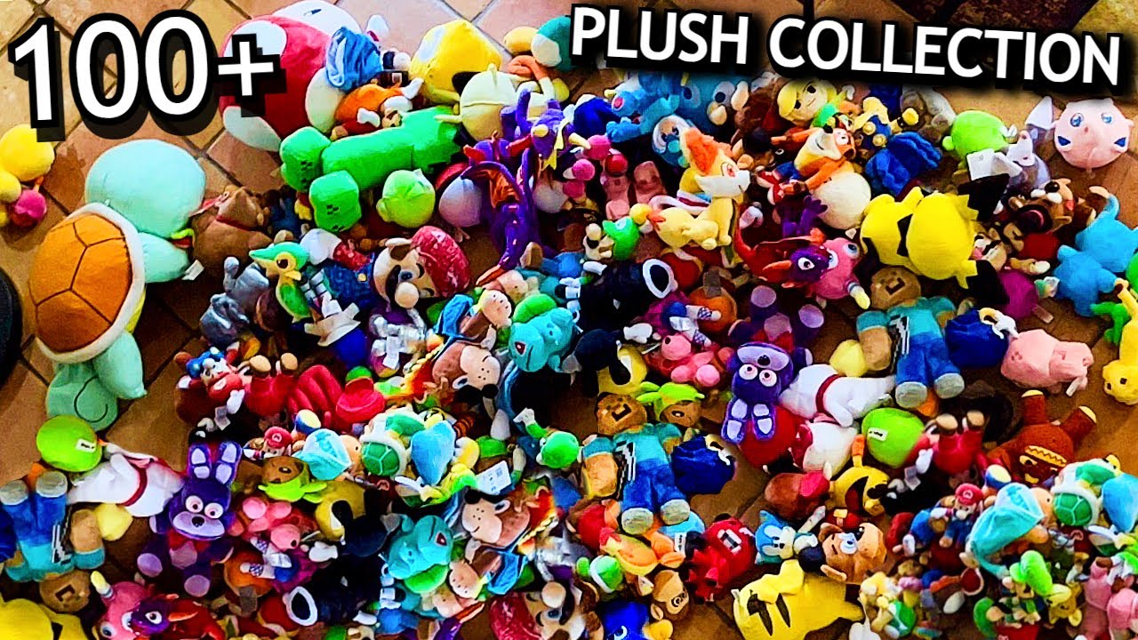 My Plush Collection *VIDEO GAME CHARACTERS*