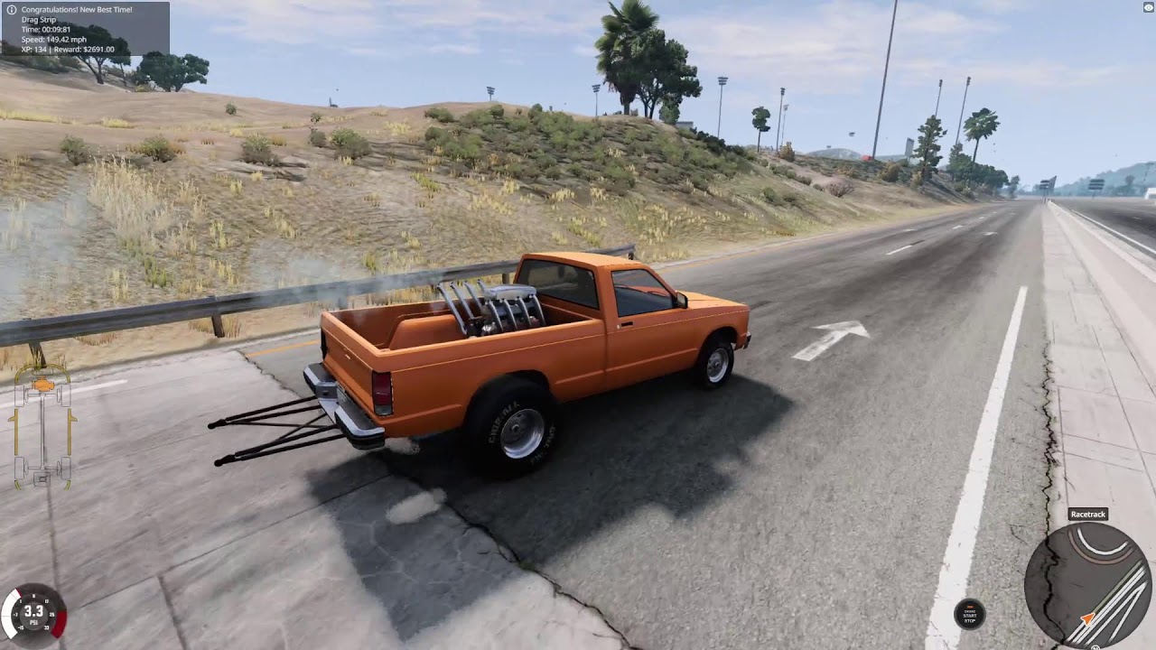 RLS Career Mod!  #BeamNG.Drive- Cory Da Kats Adventures ep: 21 The Race track episode