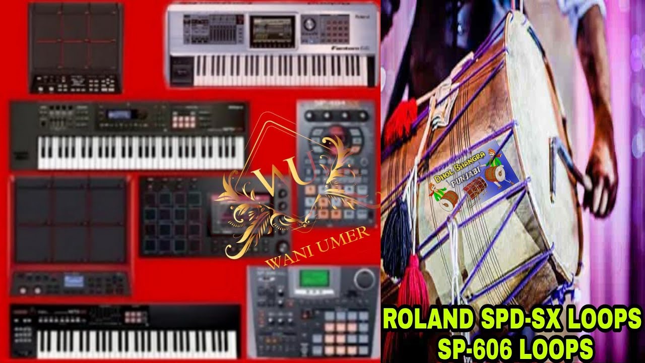 Latest Dhol Loop 2022 || Roland Spd-sx || Sp-606 || Indian Loops || Bollywood Loops | Old Song Loops