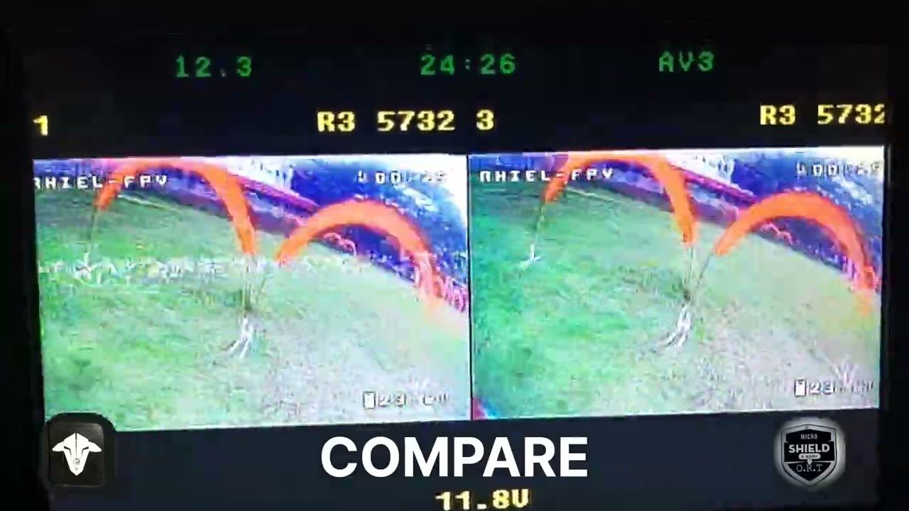 COMPARE Antena TBS VS Antena ORT Micro SHIELD