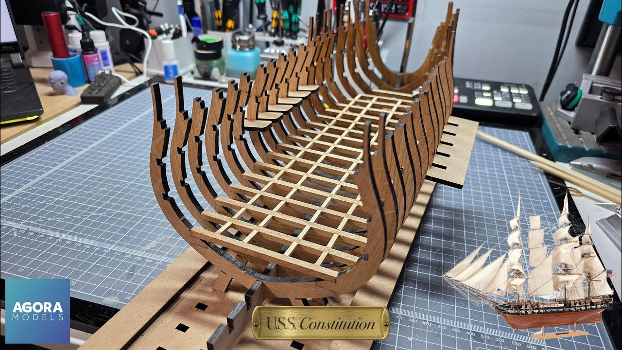 Build the U.S.S. Constitution - Pack 2 (Part 1) - Stages 6-7