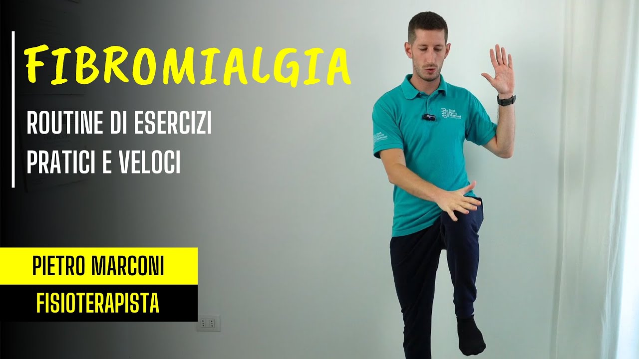 FIBROMIALGIA: routine di esercizi PRATICI e VELOCI