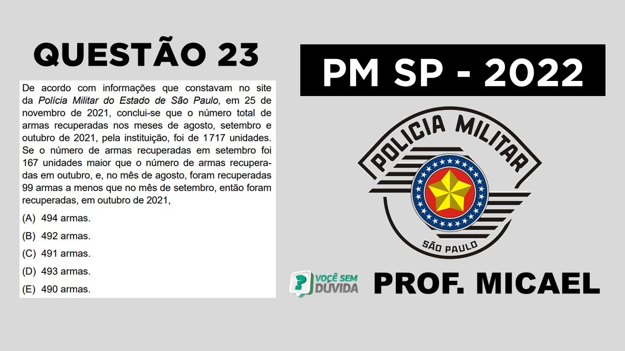PMSP 2022 | De acordo com informa&ccedil;&otilde;es que constavam no site da Pol&iacute;cia Militar do Estado de S&atilde;o Paul
