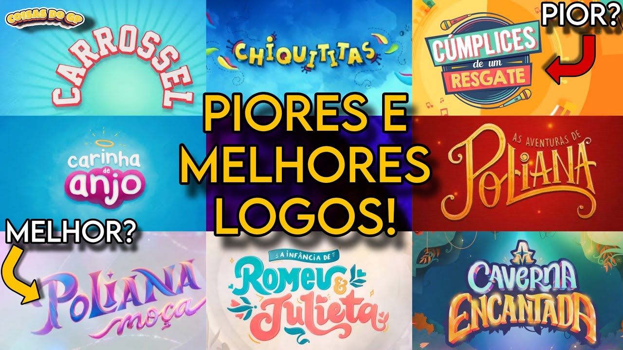 As PIORES e MELHORES Logos das Novelas do SBT!