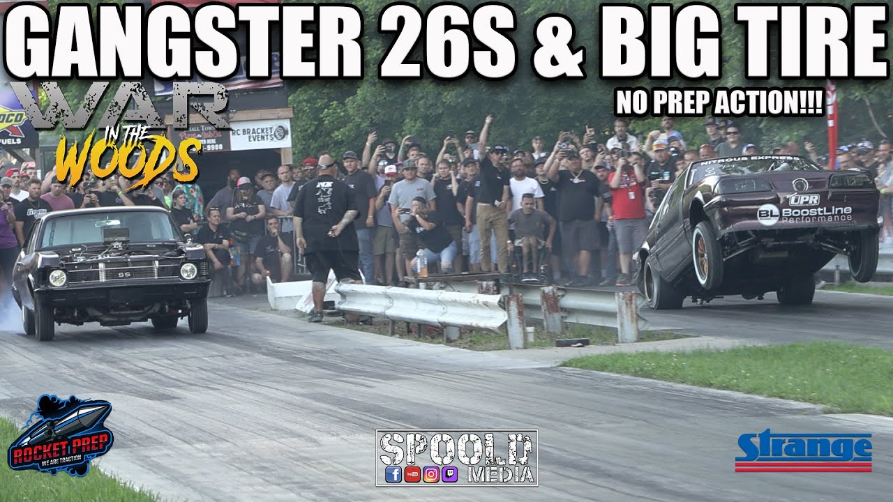 GANGSTER 26S AND BIG TIRE NO PREP IN THE WOODS!!!! WAR IN THE WOODS 2024 AT BROWN COUNTY!!!!