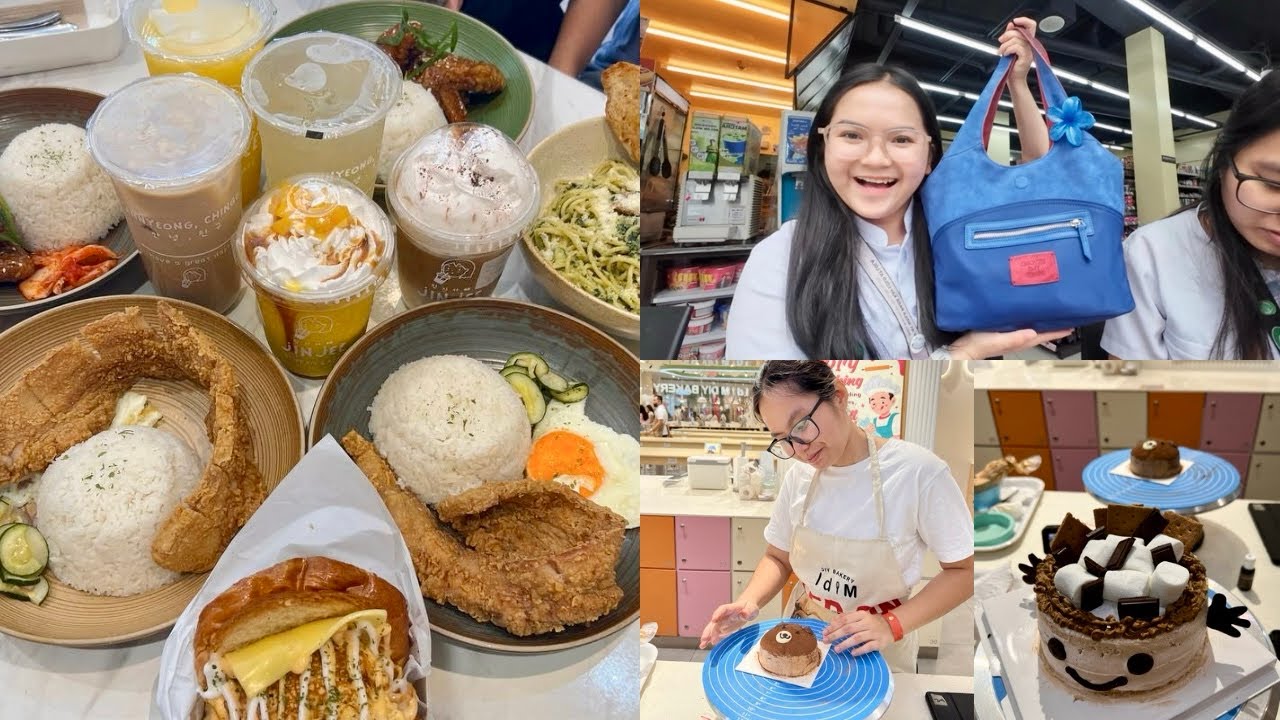 feb days‧₊🍒˚✮ fusion alley, mnl cafe and trying DIY baking 🍂🧸🥐☕🍪 (daming ganap ha)