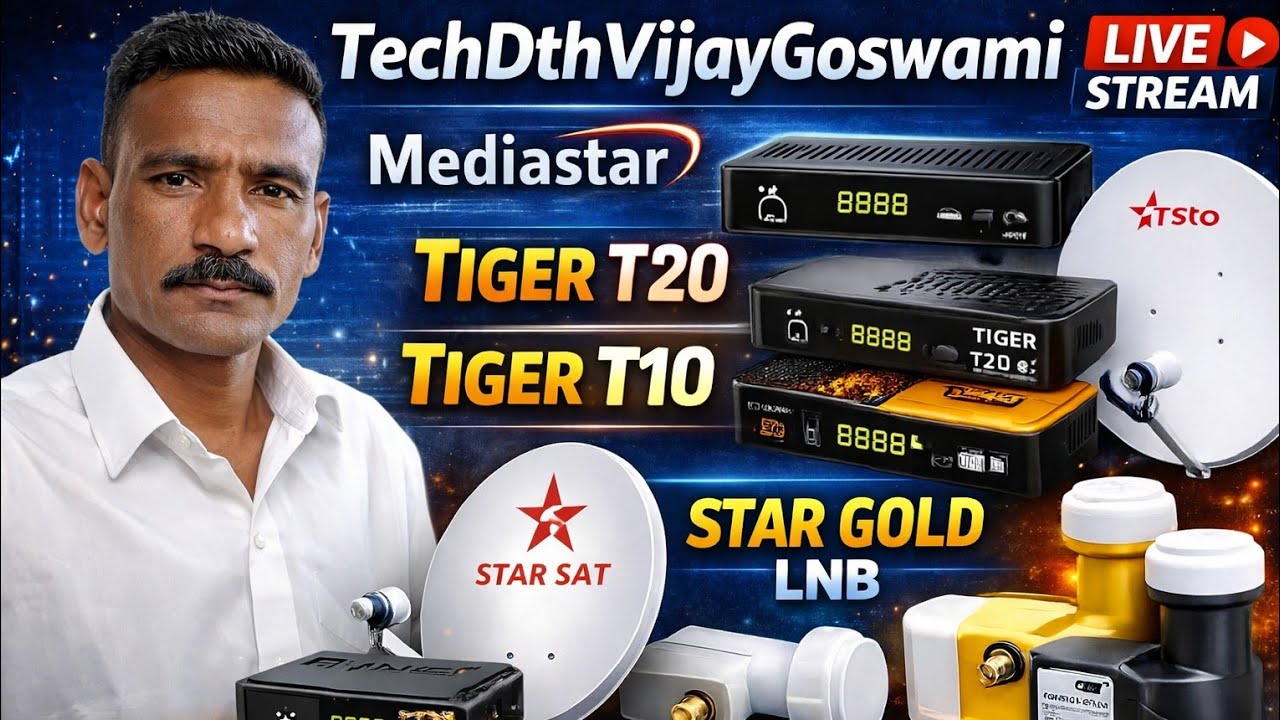 TechDthVijayGoswami Live ✅️ 2 Feet Dish Ddfreedish 📡🛠🔥 Today