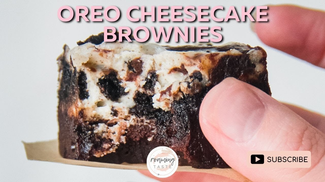 How to bake Oreo Cheesecake Brownie | Fudgy
