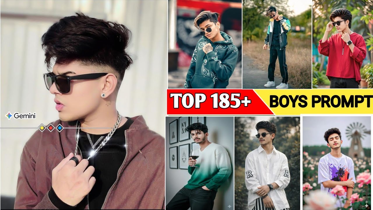 Top 185+ Boys Attitude Prompt 🔥 How To make Google Gemini Realistic 4k Boys Prompt 😎