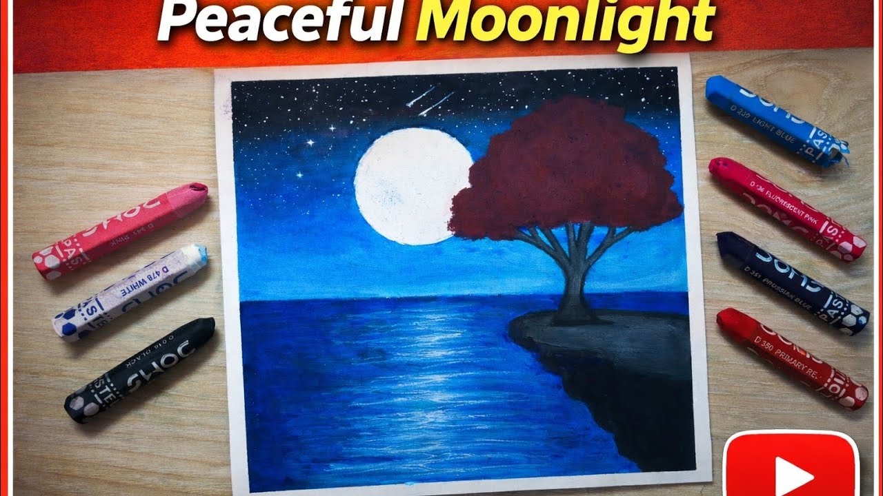 Peaceful Moonlight Scenery