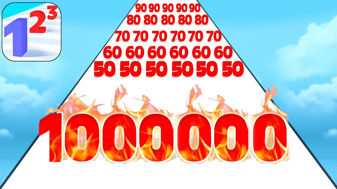 Play 100 Levels Tiktok Gameplay Number Masters New Satisfying Mobile Game Latest Update Freeplay
