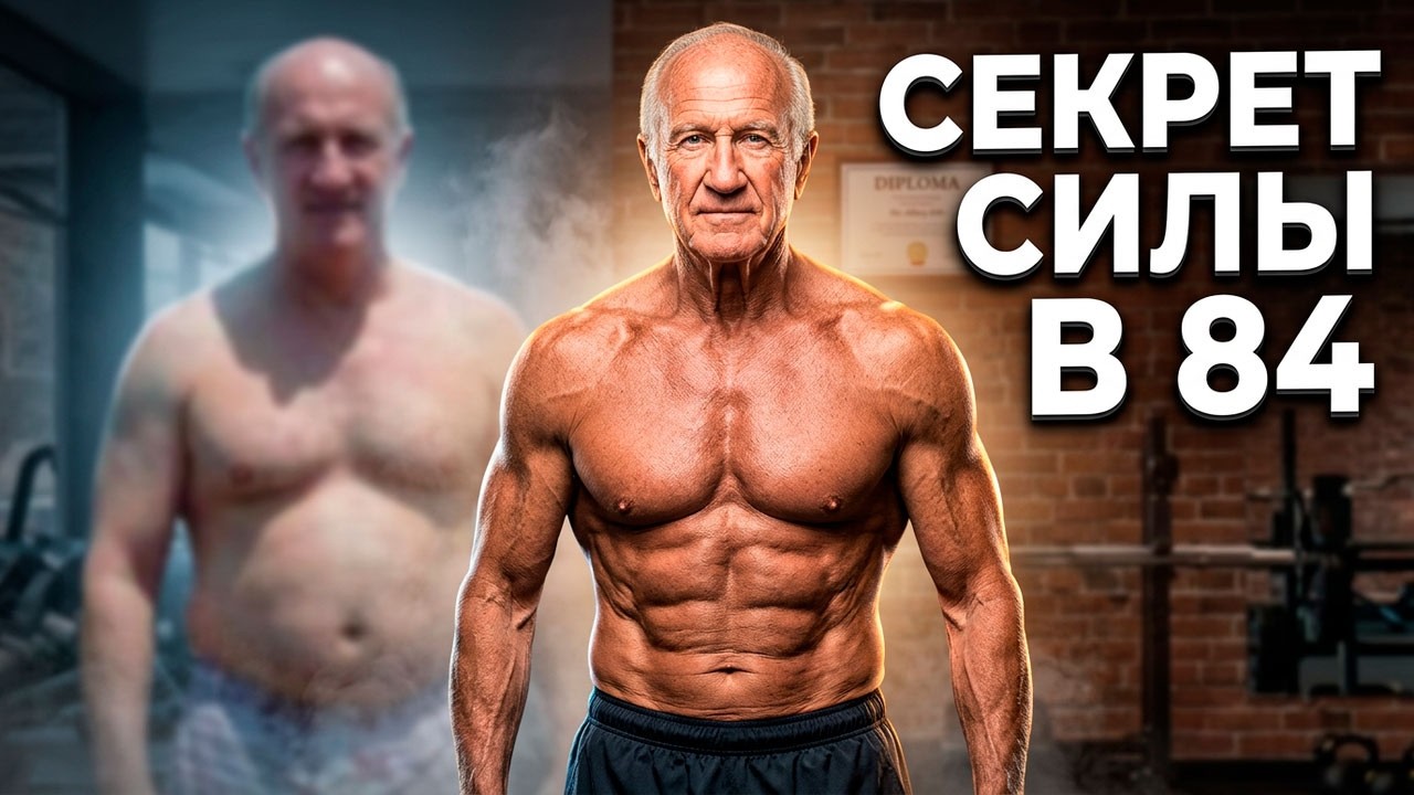 Доктор Джефри Лайф в 84 года: как сохранить силу и здоровье, как в 50?