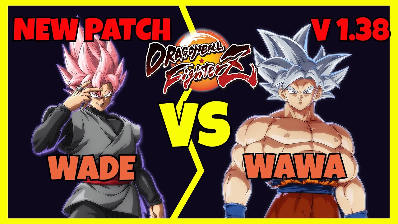 DBFZ NEW PATCH 1.38 - WADE vs WAWA (Goku Black, Beerus, Adult Gohan vs Gogeta 4, Vegito, UI Goku)