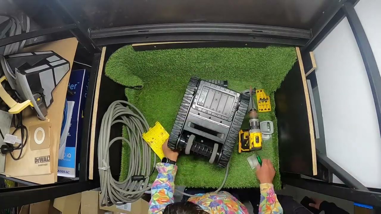 #teardown Repair Zodiac FX18 Robotic Pool Cleaner