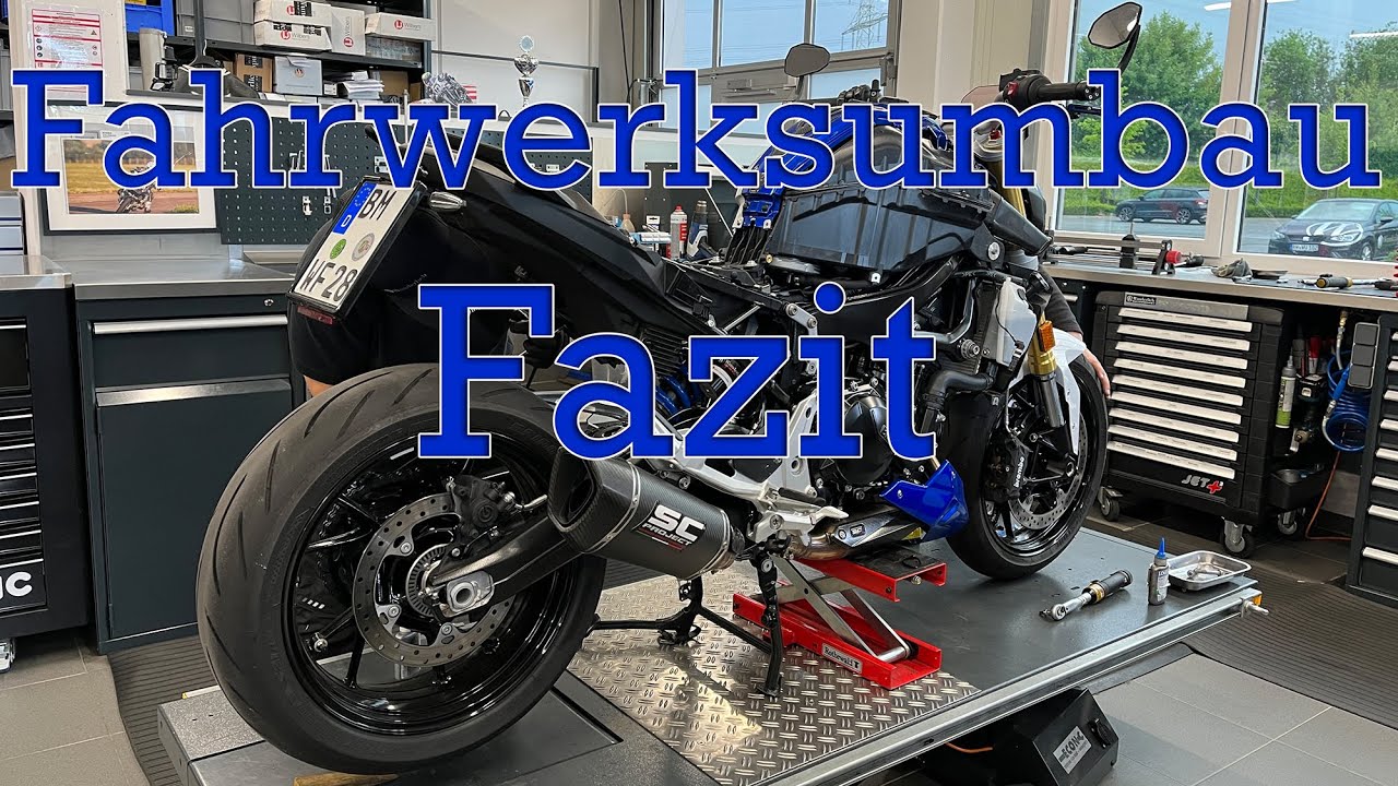 BMW f900r Fahrwerks Optimierung bei Wunderlich Part 3 Fazit