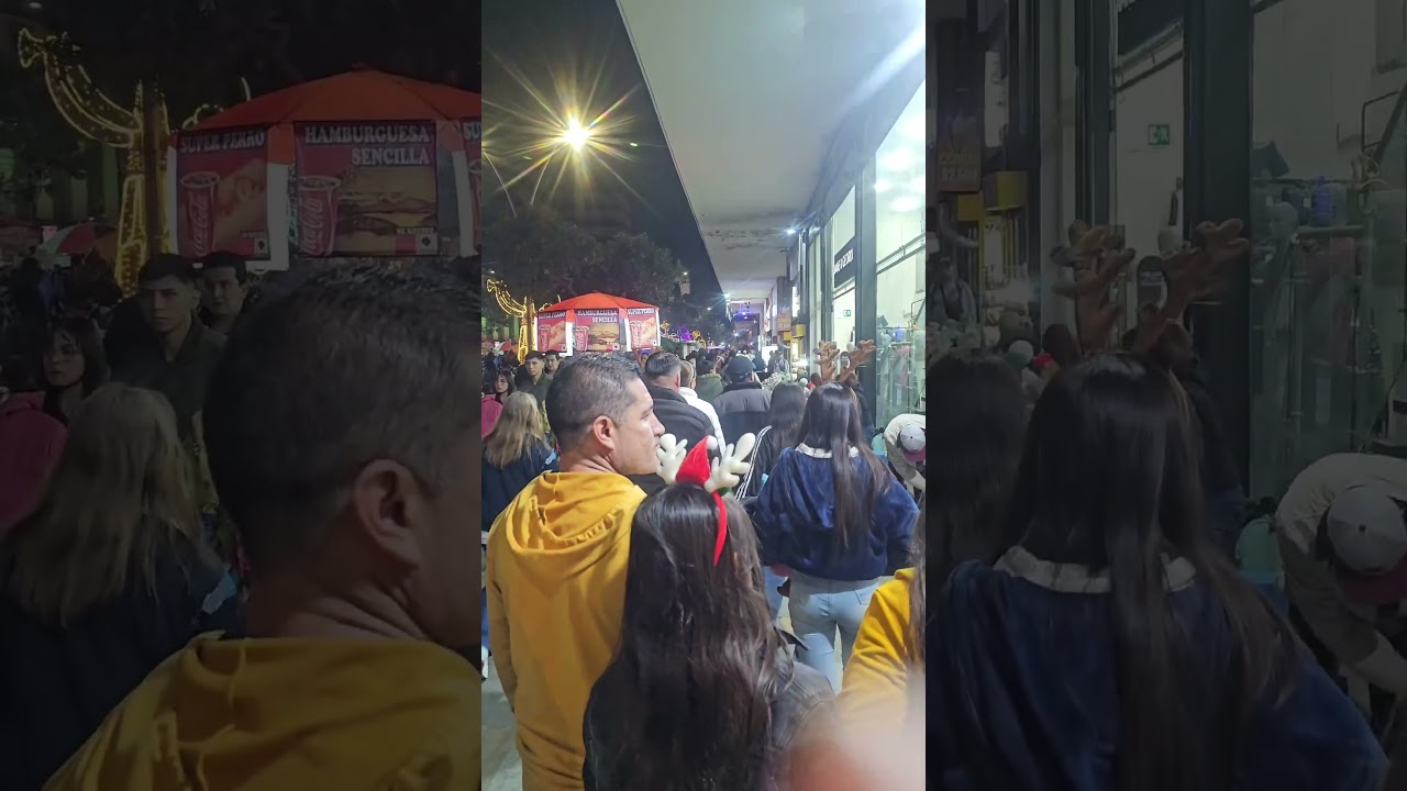 So many people out tonight, El Centro, Bogotá 🇨🇴